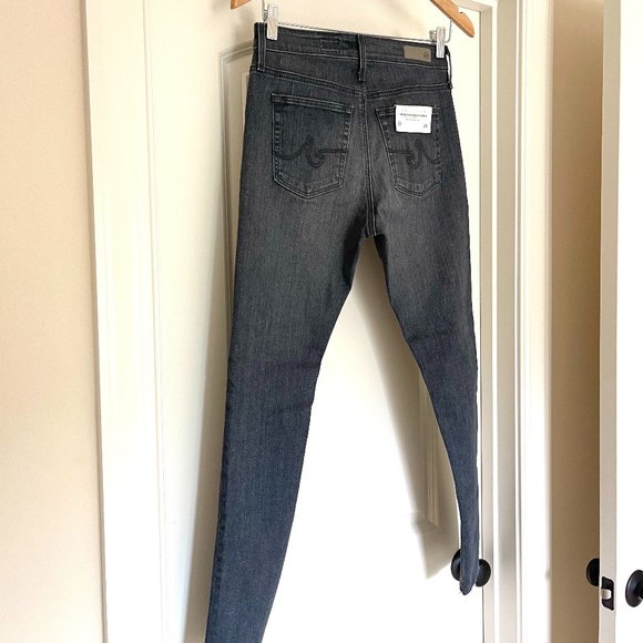 *NWT* Ag Adriano Goldschmied Jeans "The Farrah Skinny Ankle" in Grey Pearl Sz 28 - Picture 9 of 12